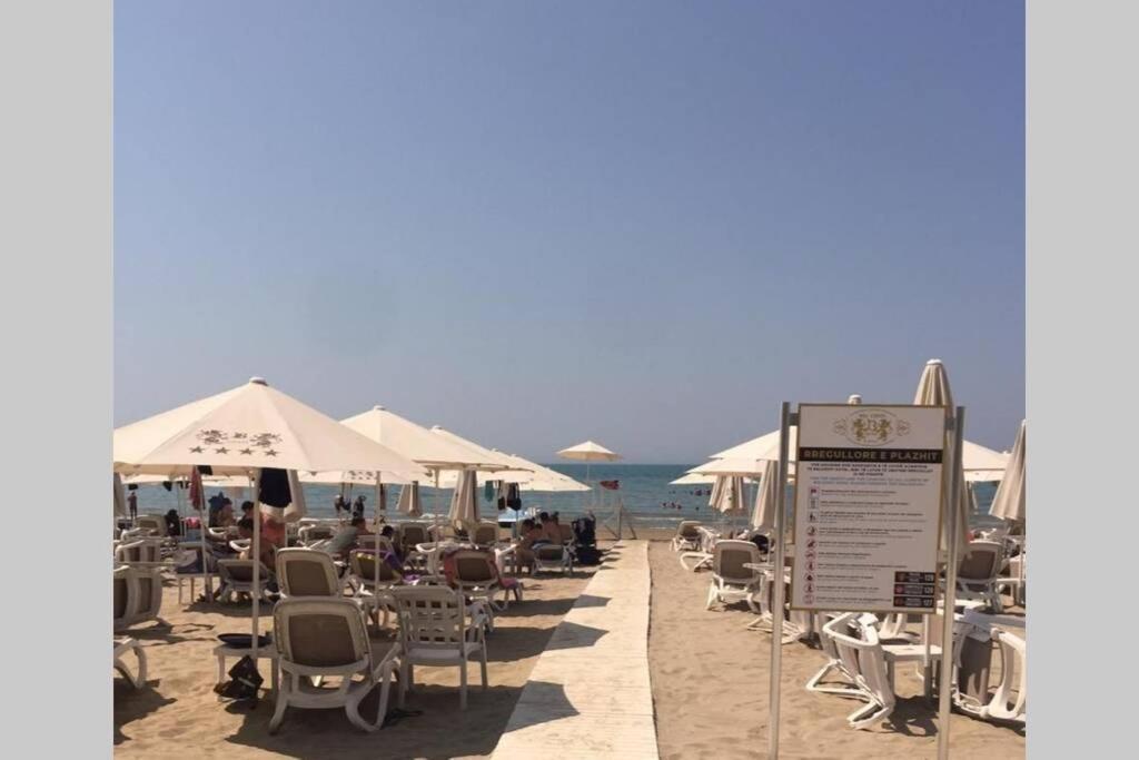 Modern Sea View Apartment For A Perfect Holiday Дуррес Экстерьер фото